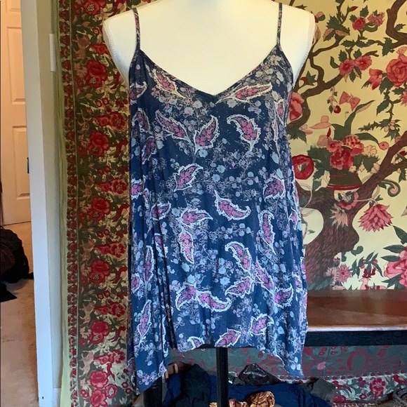 Paisley Bohemian Tank Top S - Picture 6 of 9